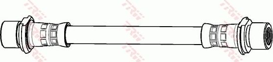 Тормозной шланг TRW. Артикул PHA604