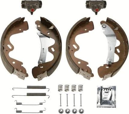 Тормозные колодки TRW Brake Kit задние для Nissan Terrano II 1996-2007. Артикул BK1958