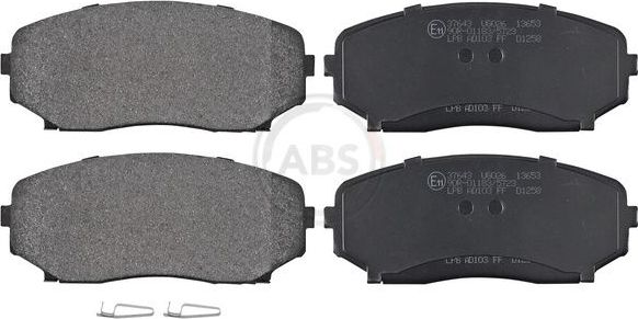 Тормозные колодки ABS. Артикул 37643