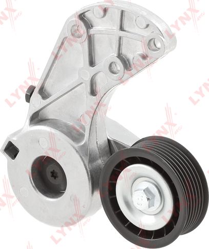 Натяжной ролик (натяжитель) приводного клинового зубчатого ремня LYNXauto. Артикул PT-3202