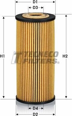 Масляный фильтр  Tecneco Filters. Артикул OL010052E