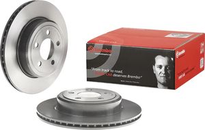Тормозной диск Brembo UV Coated задний для Chrysler 300C II 2011-2025. Артикул 09.A405.11