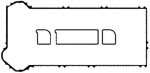 Комплект прокладок клапанной крышки 441724 BGA. Артикул RK3371