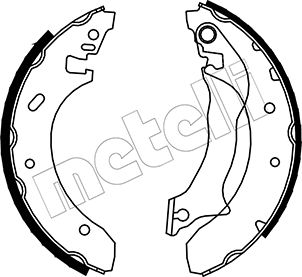 Тормозные колодки Metelli. Артикул 53-0125