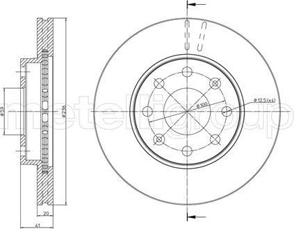 Тормозной диск Trusting. Артикул DF922