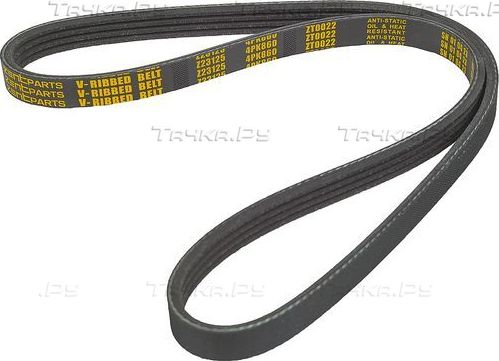 Приводной ремень поликлиновой Zentparts для BMW 7 IV (E65/E66) 2001-2005. Артикул Z23125