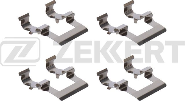 Комплект установочный перед. торм. колодок Mitsubishi Pajero II 91-  Pajero Sport 98-  Lancer IV-VII Zekkert. Артикул BR-1459