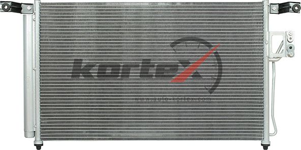 Радиатор кондиционера HYUNDAI SantaFe 06 (Kortex). Артикул KRD2037
