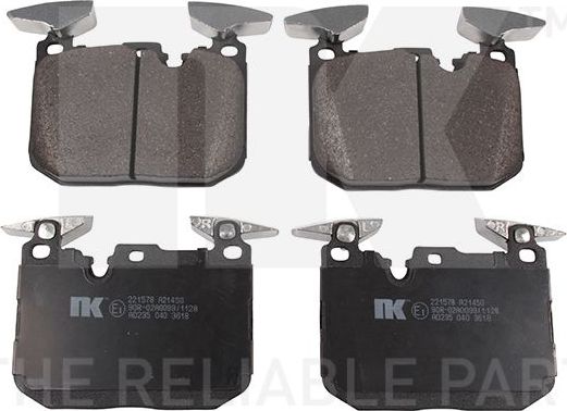 Тормозные колодки NK. Артикул 221578
