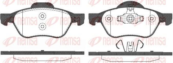 Тормозные колодки Remsa. Артикул 0962.10