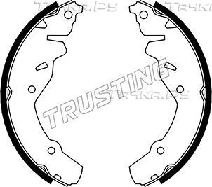 Тормозные колодки Trusting задние для Chrysler Daytona 1986-1992. Артикул 023.004