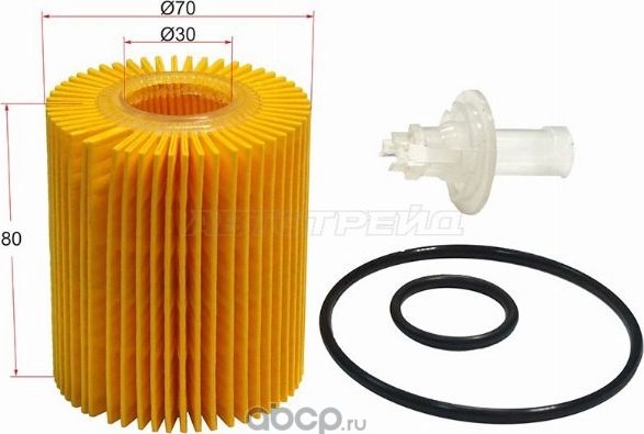 Фильтр масляный картридж TOYOTA AVENSIS,AURIS,LE (SAT). Артикул ST04152YZZA5