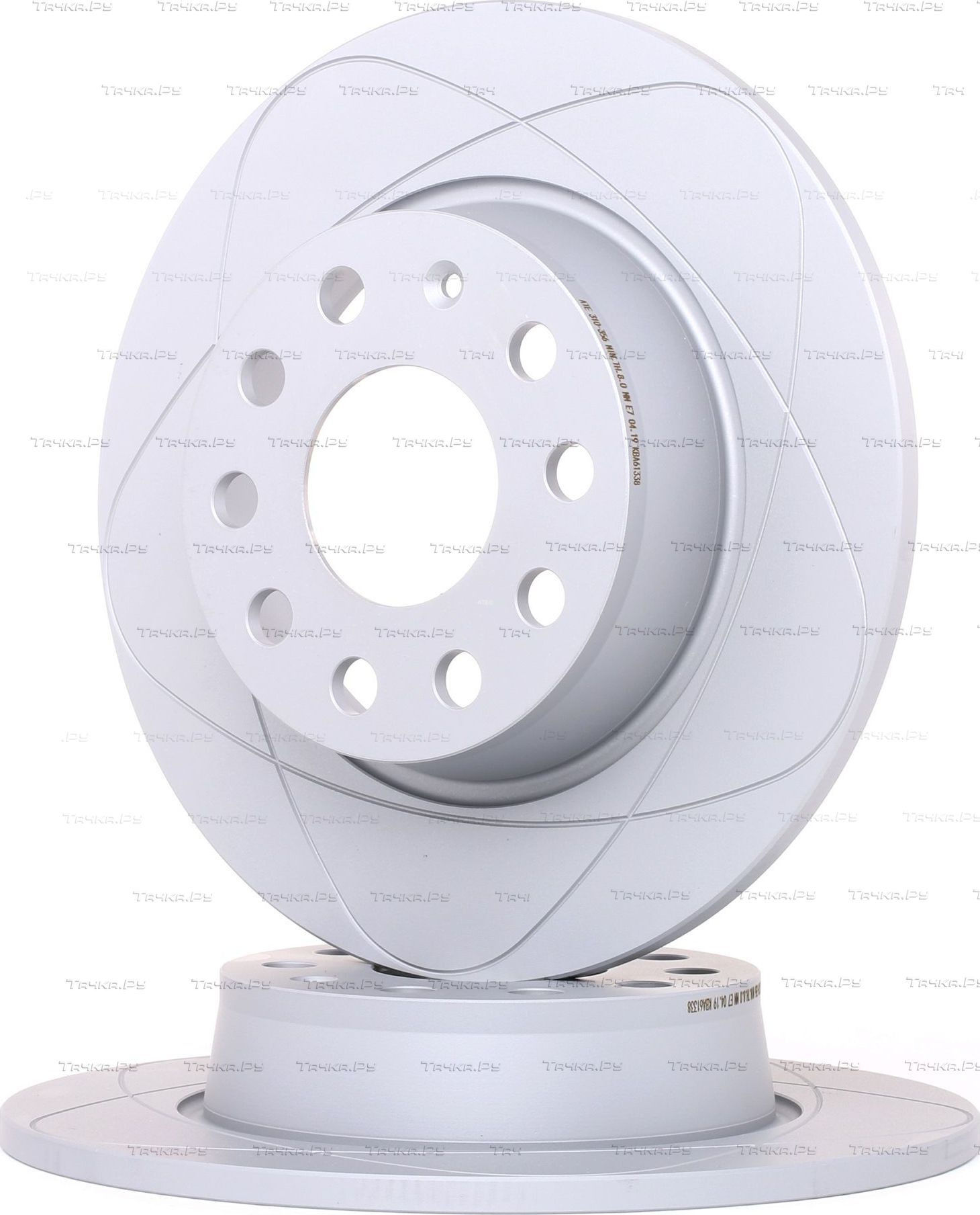 Тормозной диск ATE PowerDisc задний для Audi TT III (8S) 2014-2026. Артикул 24.0310-0356.1