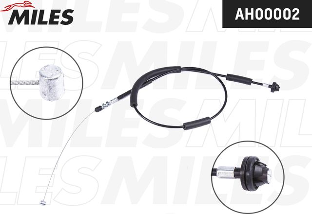 Трос газа Miles для Daewoo Matiz I 1998-2015. Артикул AH00002