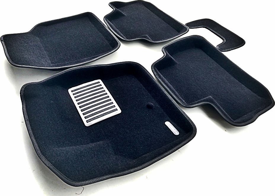 Коврики текстильные Euromat 3D Lux для салона Land Rover Freelander II 2006-2014. Артикул EM3D-003101