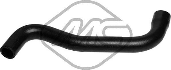 Патрубок радиатора (системы охлаждения) Metalcaucho нижний для Nissan Almera N15 1995-2000. Артикул 99085