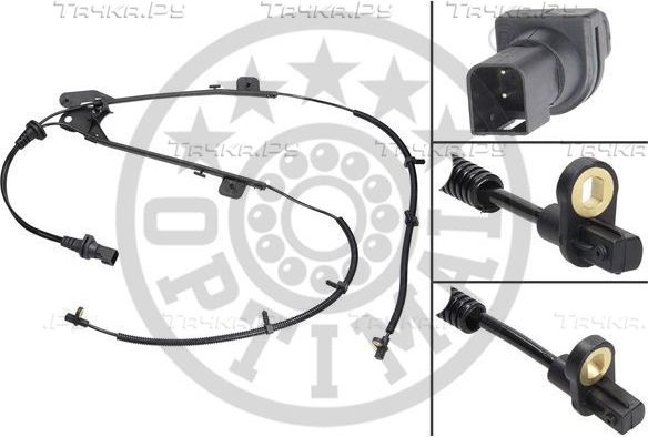 Датчик ABS Optimal задний для Ford Fiesta V 2001-2008. Артикул 06-S087