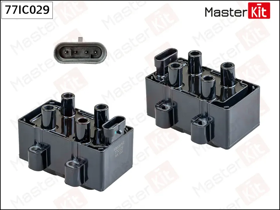77IC029 Катушка зажигания\ RENAULT LOGAN 1.4/1.6 (Master KIT) Master KIT. Артикул 77ic029