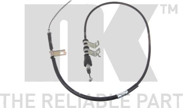 Трос ручника (тросик ручного тормоза) NK. Артикул 903526