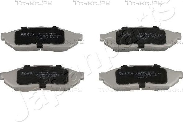 Тормозные колодки Japanparts. Артикул PA-404AF