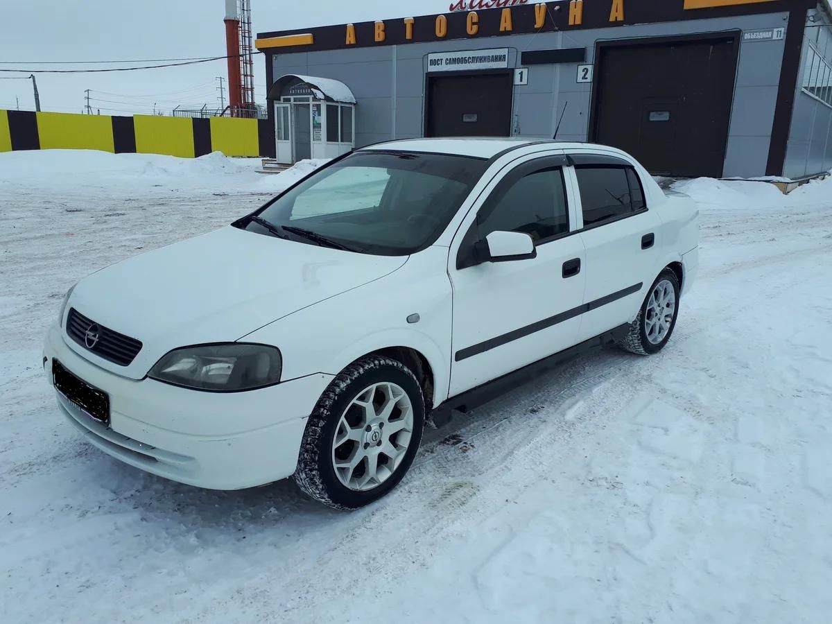 Дефлекторы Cobra Tuning для окон Opel Astra G седан, хэтчбек 1998-2004. Артикул O10598