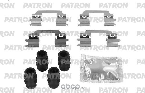 Комплект монтажный тормозных колодок FORD B-MAX 1.1-1.6D 12- (Patron). Артикул PSRK1448