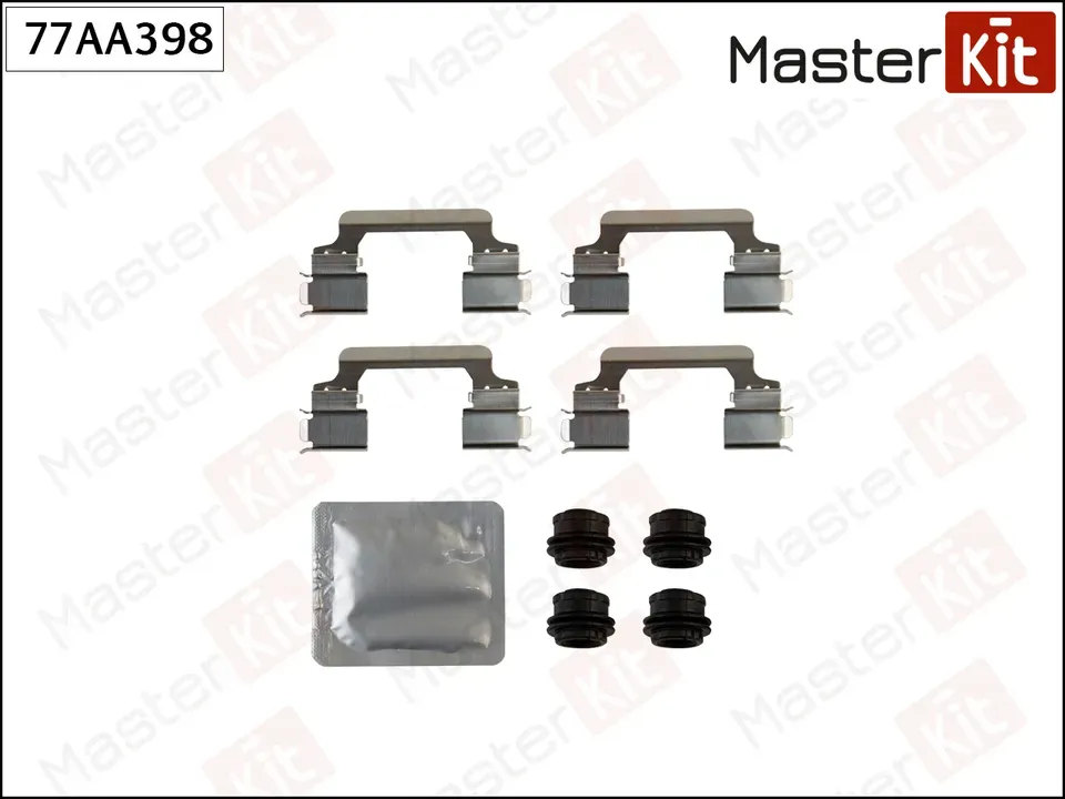 Комплект установочный тормозных колодок Land Rover RANGE ROVER III (Master KIT). Артикул 77AA398