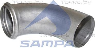 Глушитель (труба соединительная) Sampa передний для Volvo  FH16 II 2012-2026. Артикул 031.375