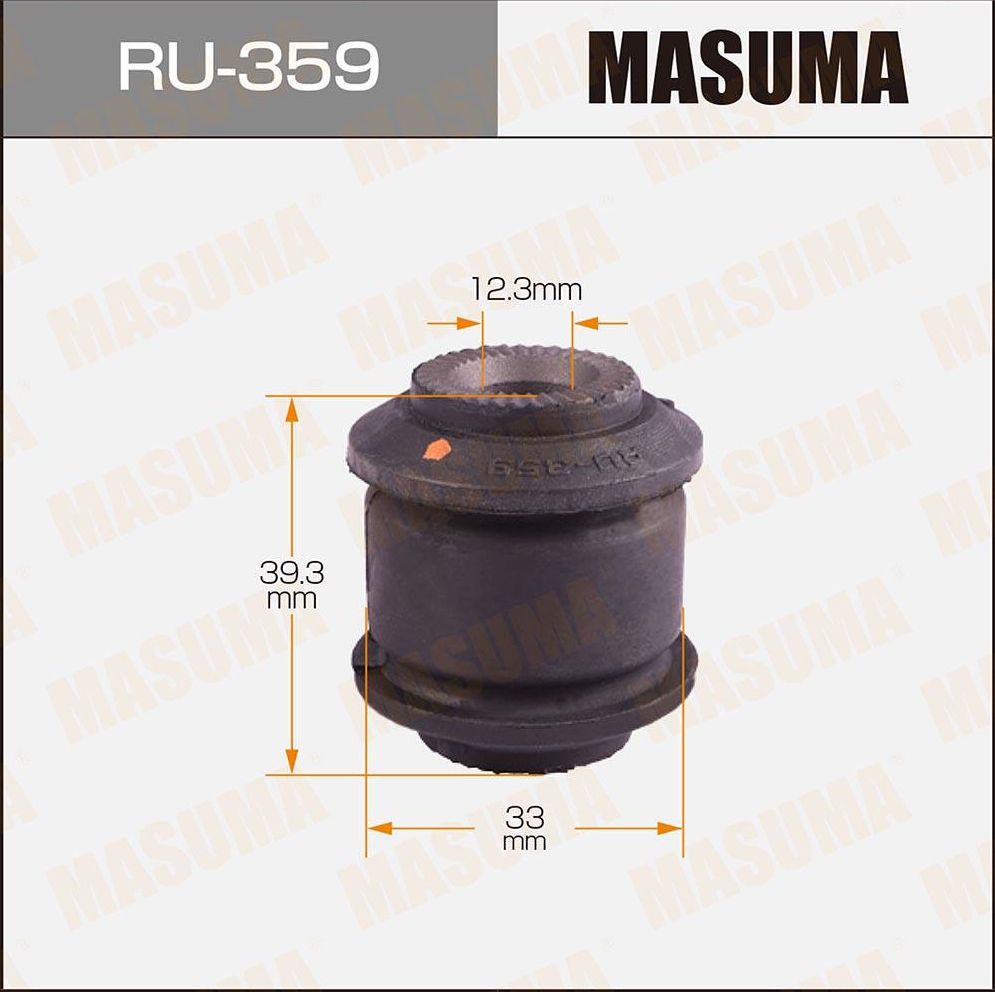 Сайлентблок переднего рычага подвески Masuma. Артикул RU-359