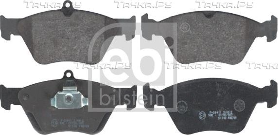Тормозные колодки Febi Bilstein передние для Opel Vectra A 1993-1995. Артикул 16234
