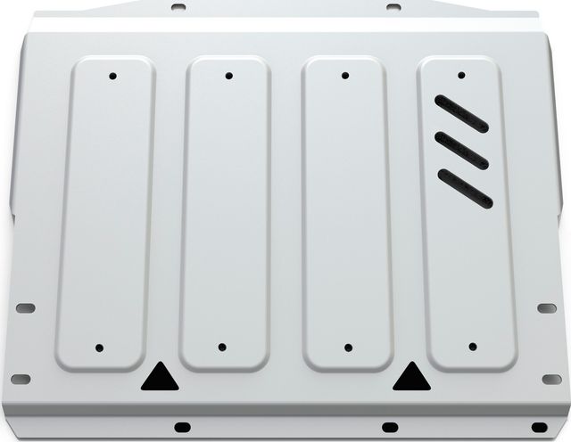 Защита алюминиевая Rival для КПП Mitsubishi Pajero IV 2006-2014 2014-2026. Артикул 333.4044.1