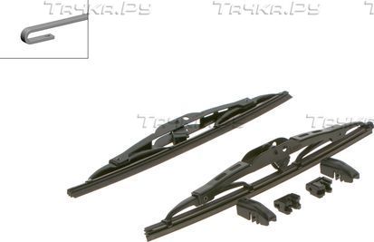 Щетки стеклоочистителя (дворники) Bosch для Trabant 1.1 1990-1991. Артикул 3 397 118 800