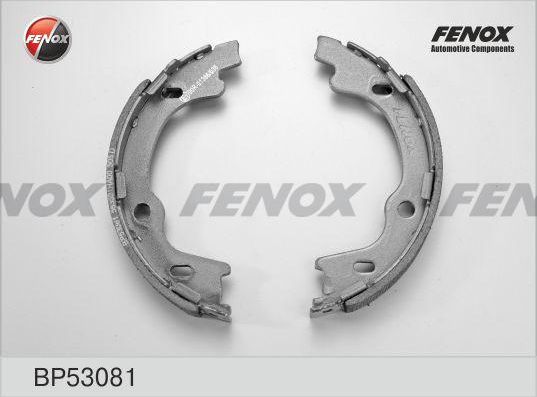 Тормозные колодки Fenox. Артикул BP53081