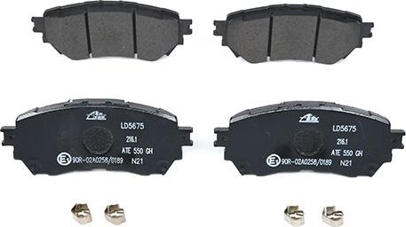 Тормозные колодки ATE Ceramic для Mazda 6 III (GJ) 2012-2026. Артикул 13.0470-5675.2