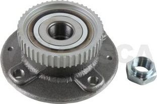Ступица колеса (в сборе) OSSCA задняя для Citroen C5 I 2001-2004. Артикул 70289