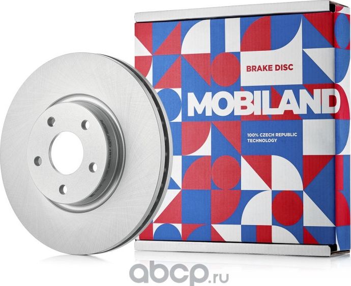 Диск тормозной передний вентилируемый D300мм FORD MONDEO IV (BA7) (Mobiland). Артикул 416110301