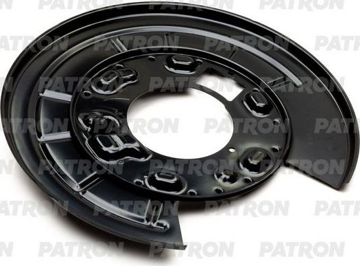 Кожух (щиток) тормозного диска Patron задний правый для Land Rover Defender I 2011-2016. Артикул PBS154