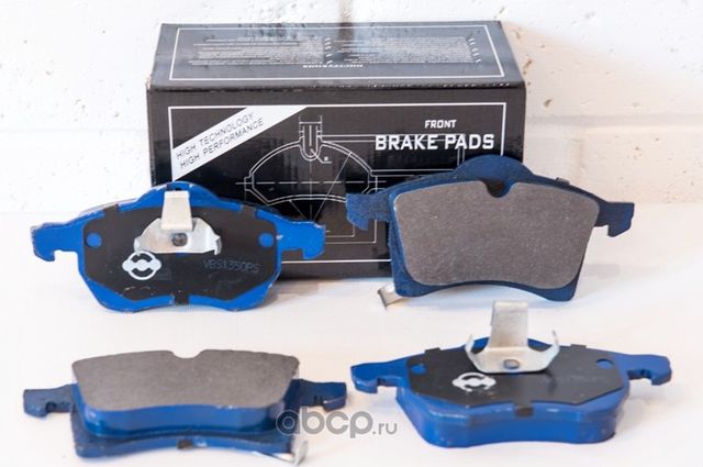 Колодки тормозные дисковые передние_(VBS1350PS VITE). Артикул VBS1350PS