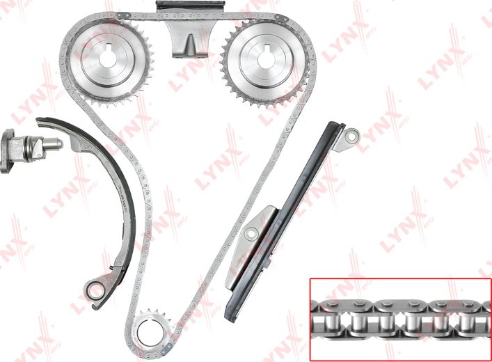 Цепь ГРМ LYNXauto. Артикул TK-0031