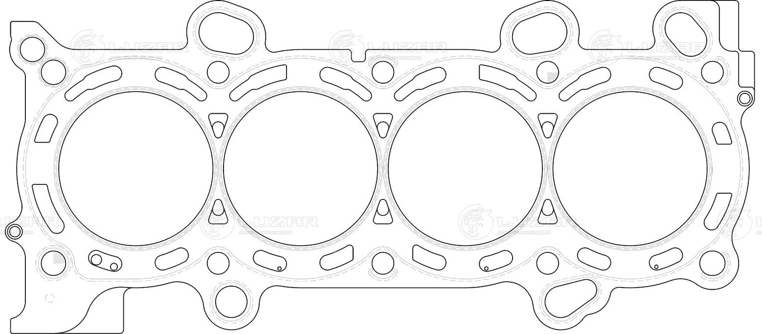 Прокладка ГБЦ HONDA CR-V/ACCORD 02 (Luzar). Артикул LES12303
