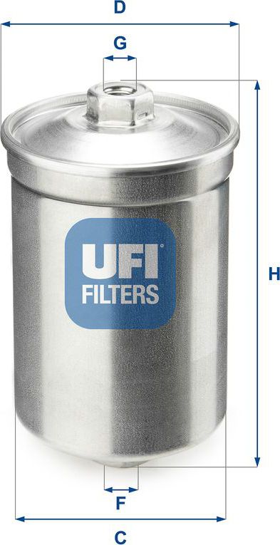 Топливный фильтр UFI для Hafei Brio 2003-2010. Артикул 31.502.00