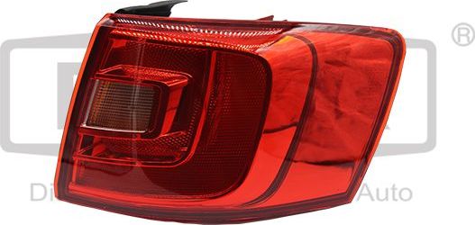Фонарь задний DPA правый для Volkswagen Jetta VI 2011-2019. Артикул 89451051902