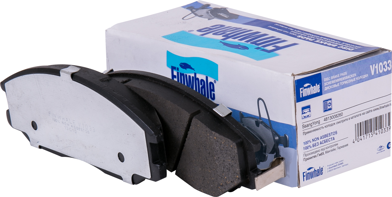 Тормозные колодки Finwhale. Артикул V1033