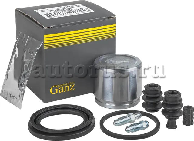 Ремкомплект переднего суппорта (с поршнем) KIA Spectra/Shuma/Sephia II/Rio I GAN (Ganz). Артикул GIJ19035