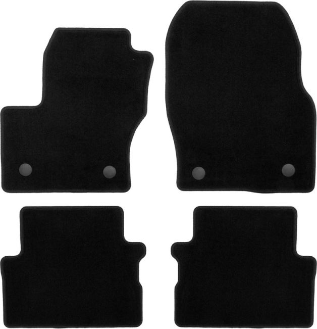 Коврики Klever Econom для салона Ford Kuga II рестайлинг кроссовер 2016-2026. Артикул KLEVER01168001200k