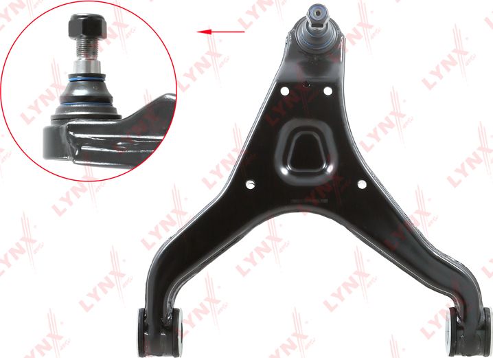 Поперечный рычаг передней подвески LYNXauto. Артикул B5151L