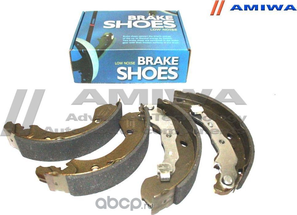 Колодки тормозные барабанные задние (Amiwa). Артикул CS08470
