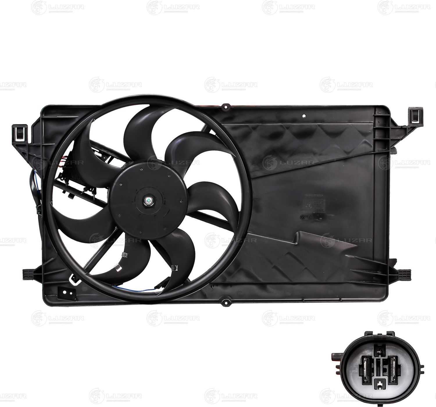 Вентилятор радиатора двигателя Luzar. Артикул LFK 2520