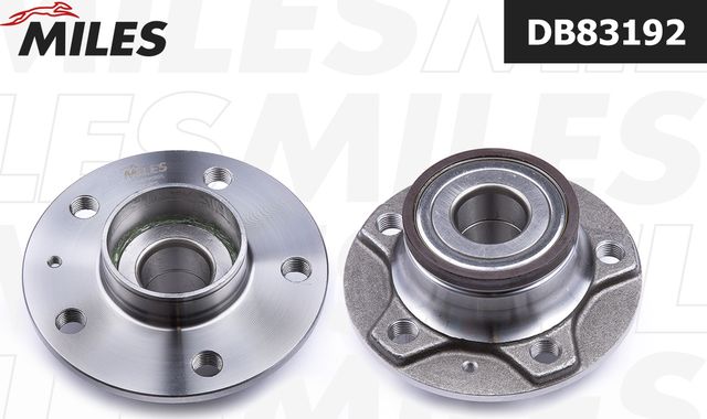 Ступица колеса с интегрированным подшипником Miles задняя для Audi A5 I (8T) 2007-2017. Артикул DB83192