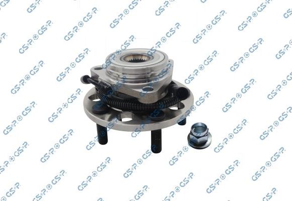 Ступица колеса с интегрированным подшипником GSP передняя правая/левая для SsangYong Rexton I 2002-2007. Артикул 9328005K